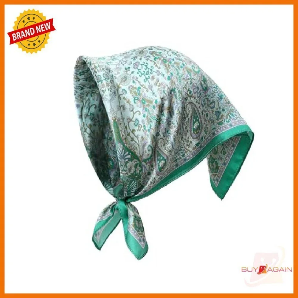 21 Inch Silk Scarf Headband Wrap Multi-Purpose Fashion Accessory